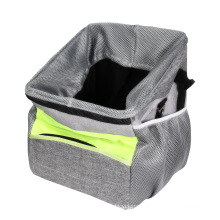 3-in-1 Outdoor Travel Soft-Sided Dog Bike Basket